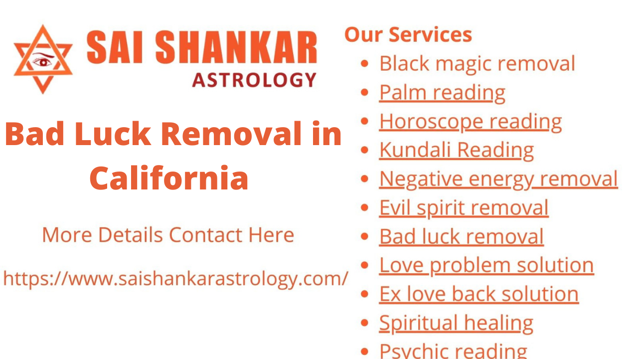 Bad Luck Removal California